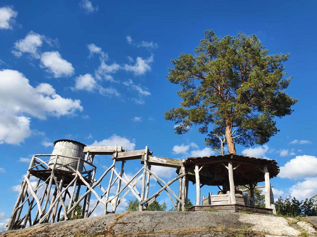 Lufta Camping & Restaurang Anaset Exterior photo